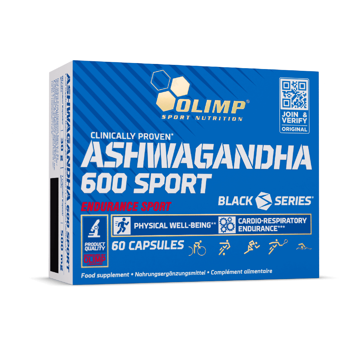 Ashwagandha 600 Sport Edition – 60 kapsül