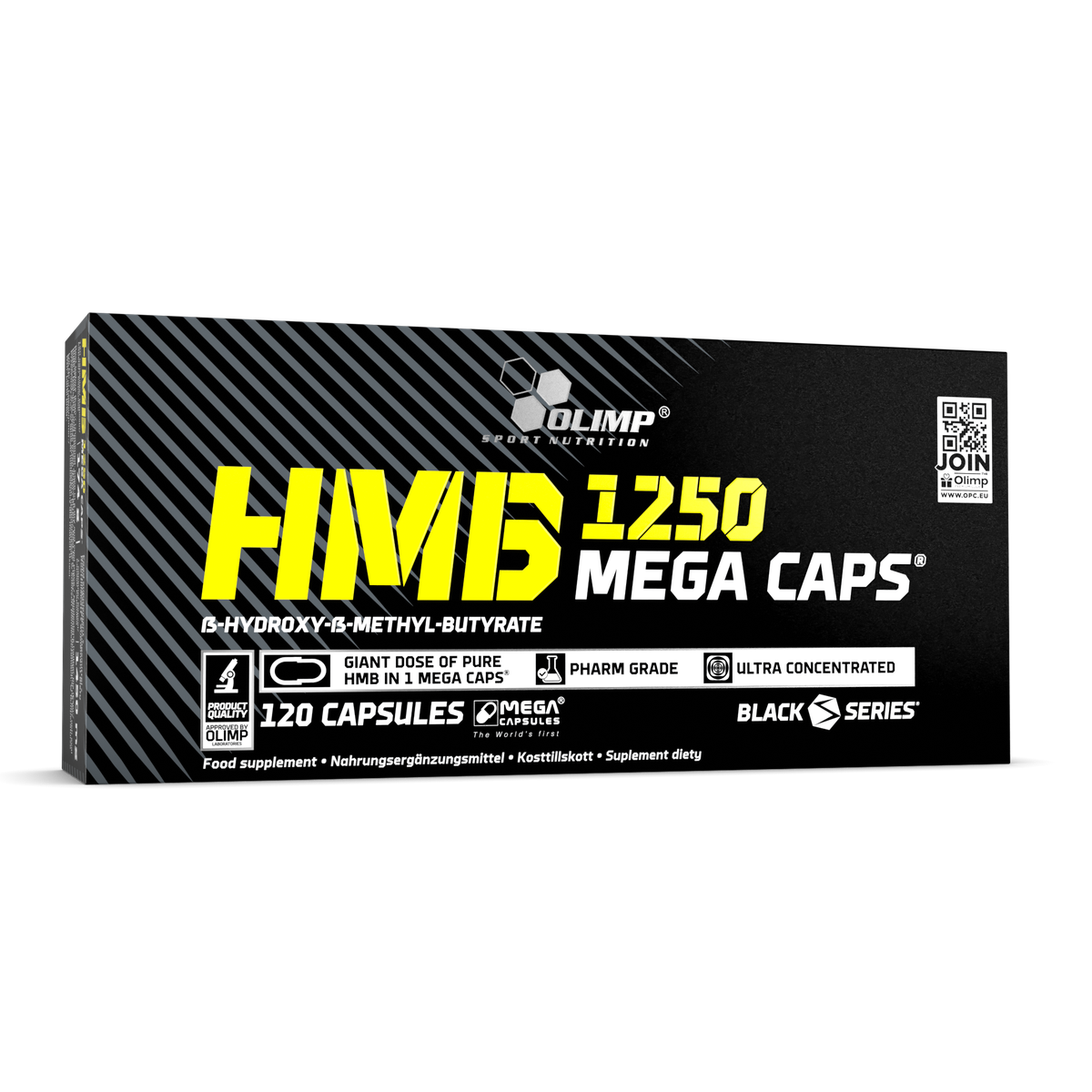 HMB 1250 Mega Caps® – 120 kapsül