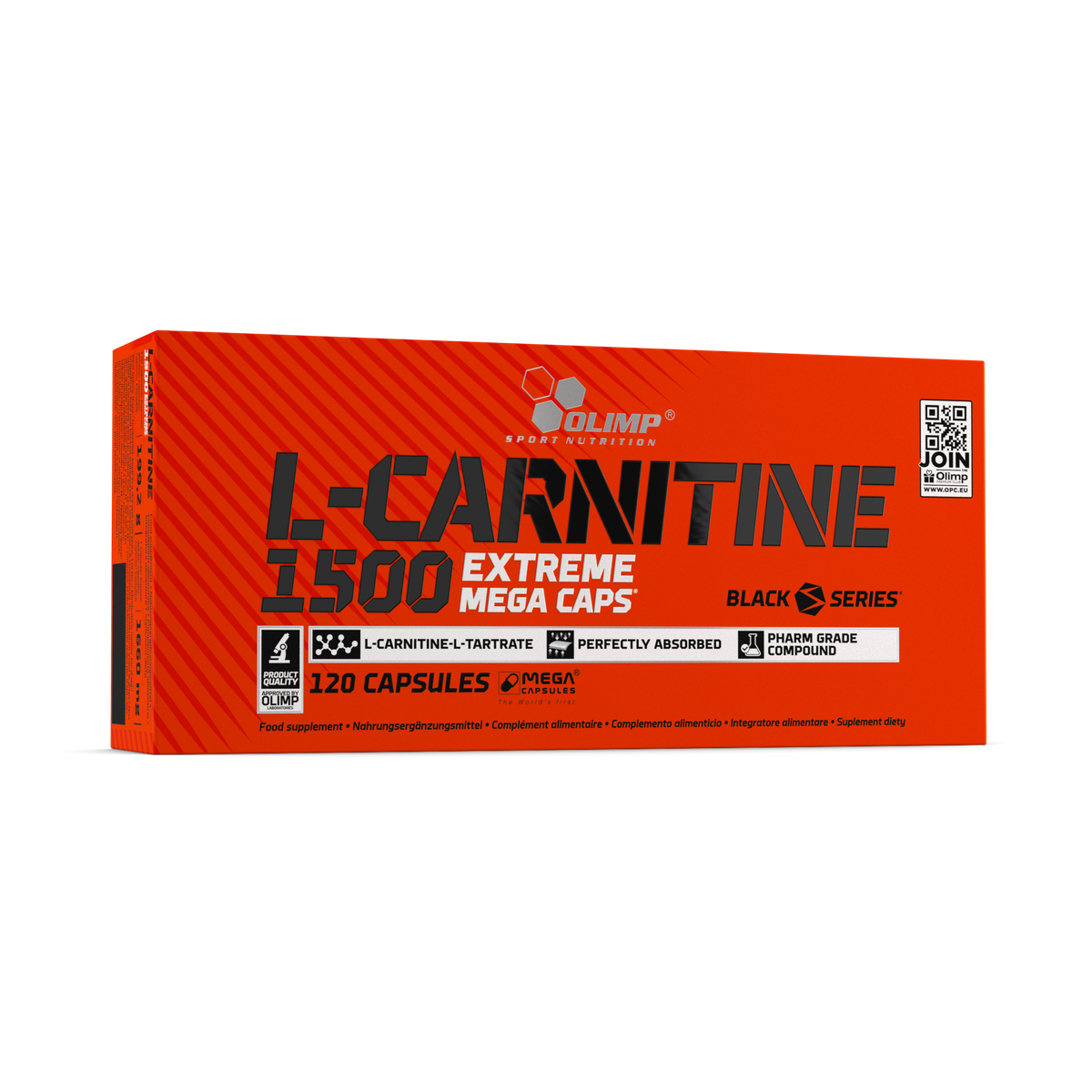 L-Carnitine 1500 Extreme Mega Caps® – 120 kapsül