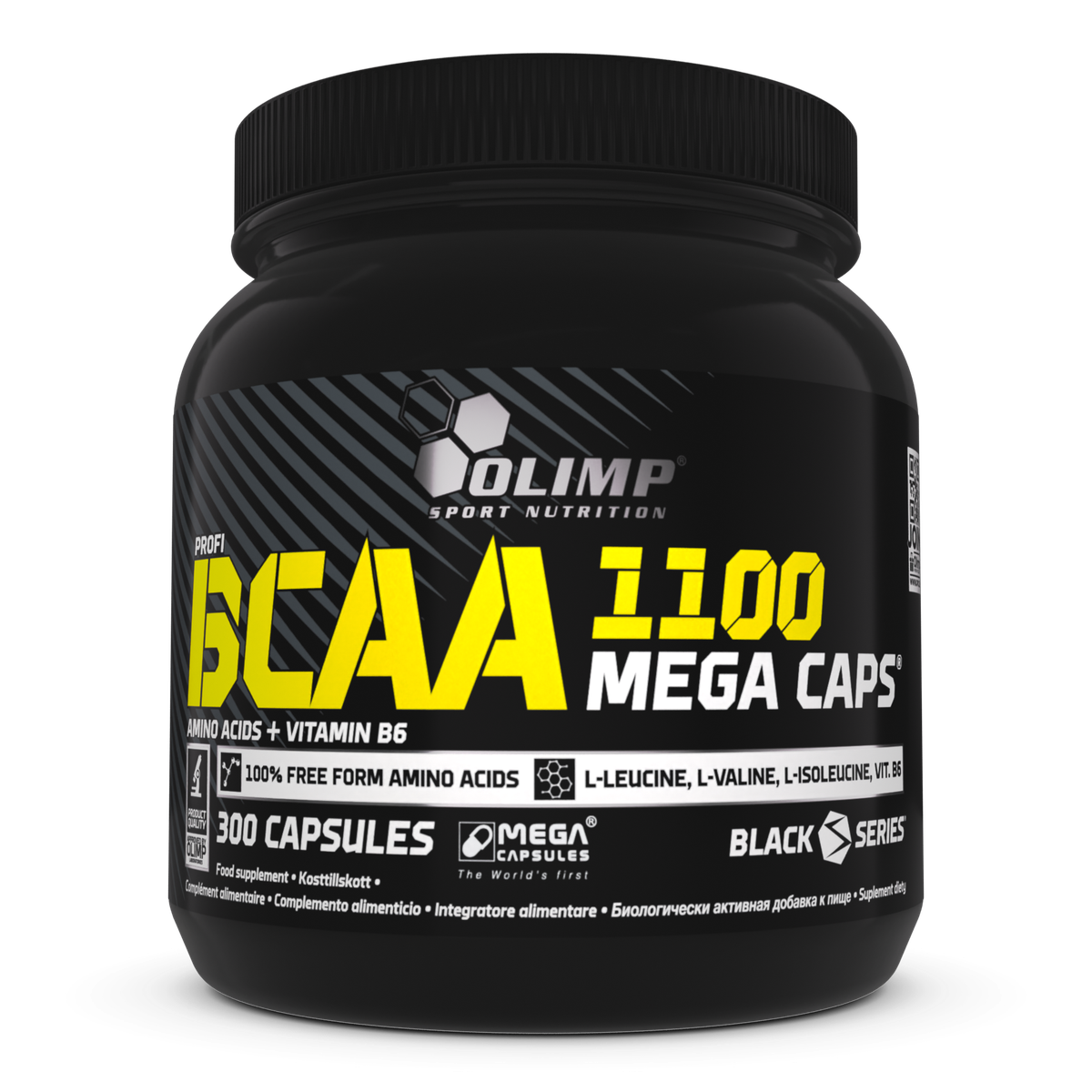 BCAA 1100 Mega Caps® – 300 kapsül