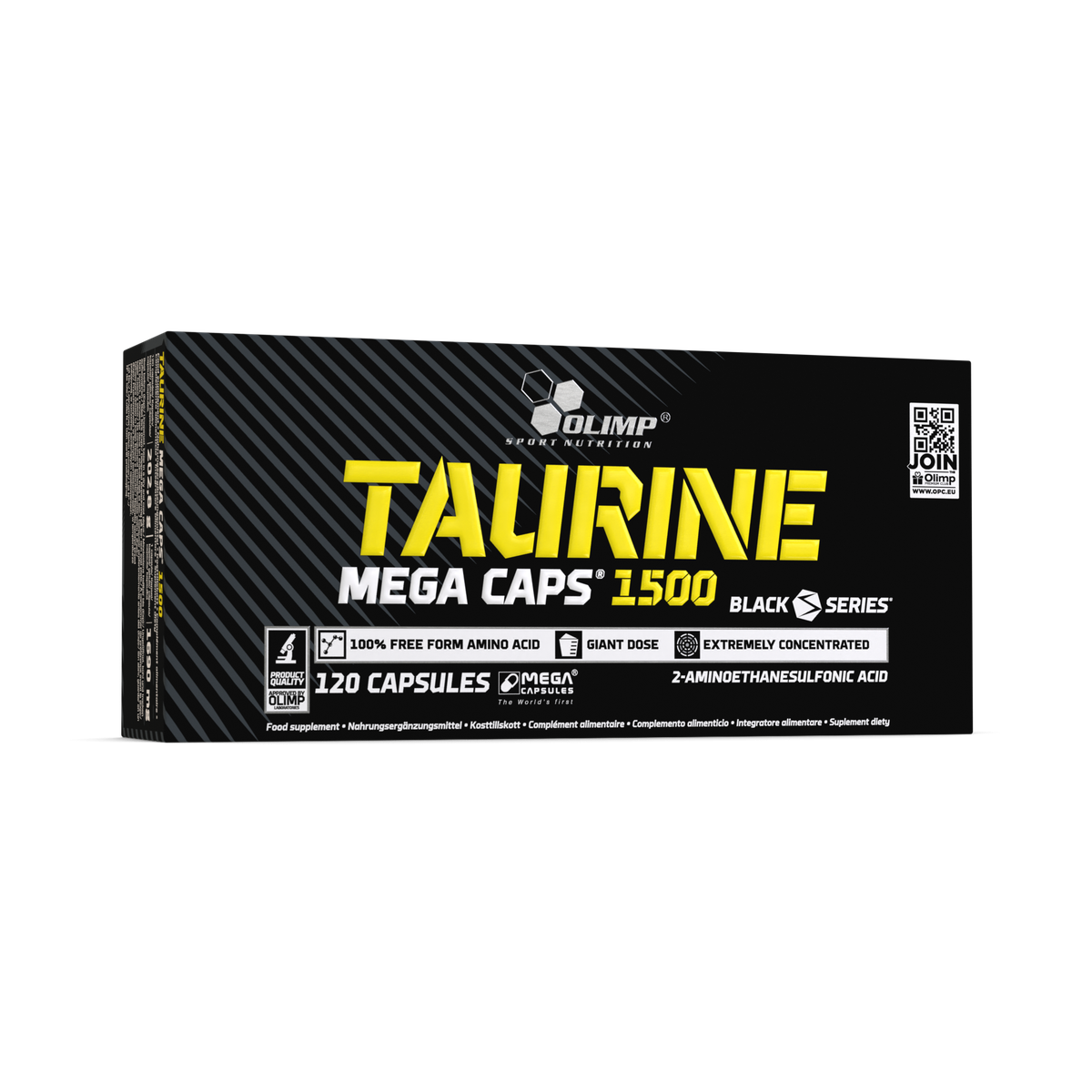 Taurin Mega Caps® 1500 – 120 kapsül